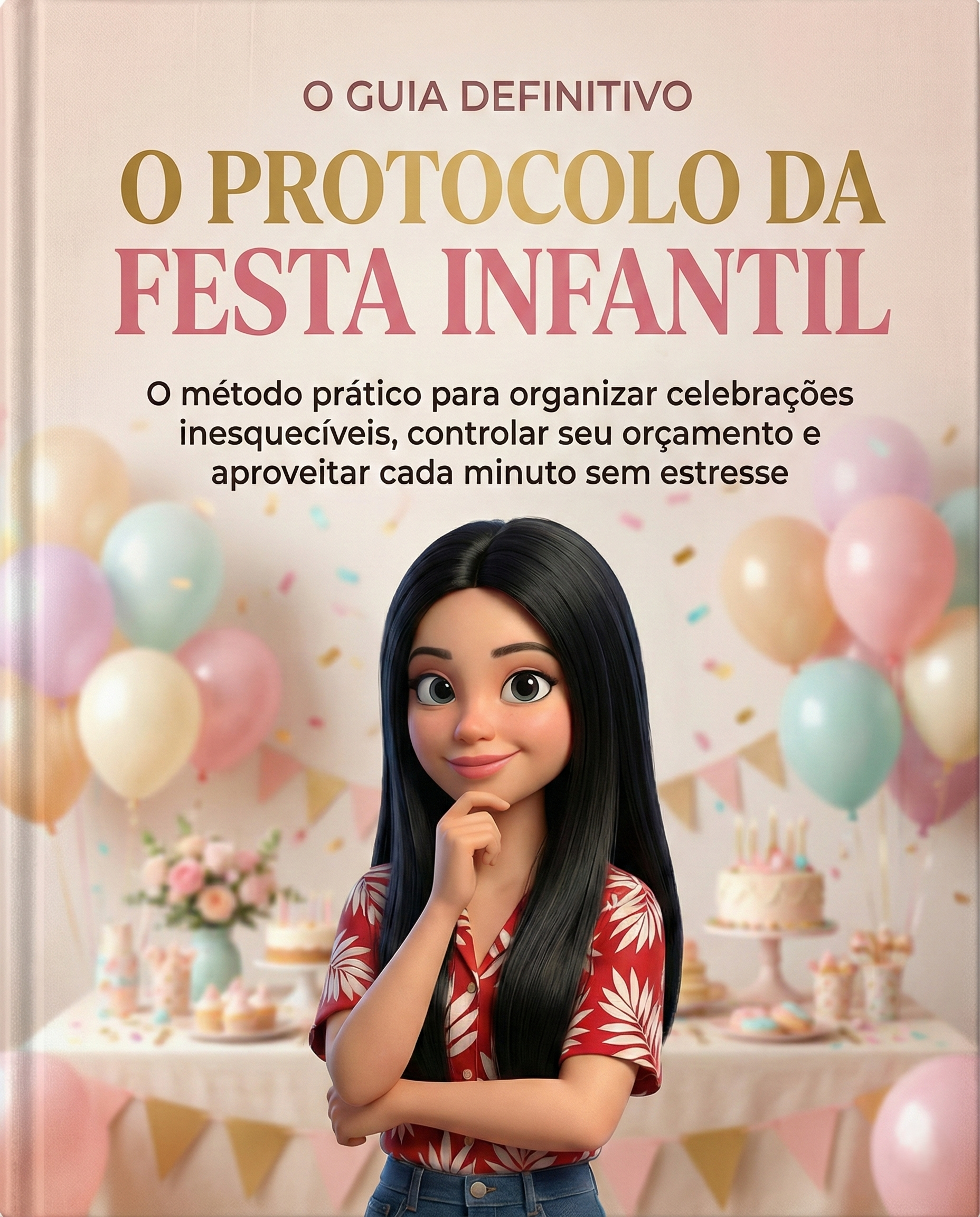 Capa do E-book O Protocolo da Festa Infantil